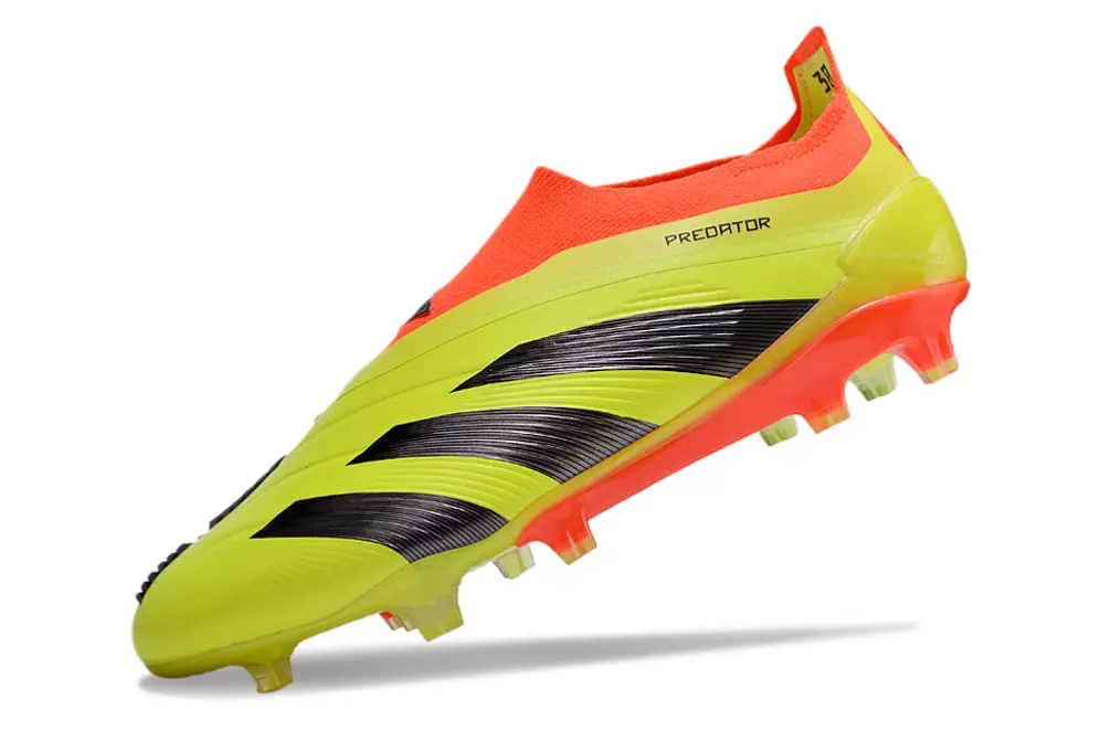 Adidas Predator Elite Laceless FG - Yellow/Neon Yellow/Black