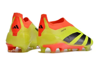 Adidas Predator Elite Laceless FG - Yellow/Neon Yellow/Black