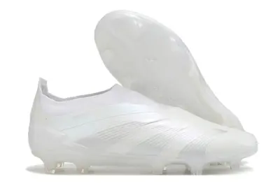 Adidas Predator Elite Laceless FG - White/Crystal White/Snow White