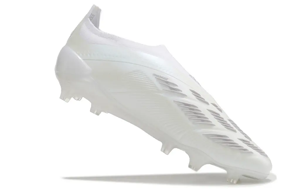 Adidas Predator Elite Laceless FG - White/Crystal White/Snow White