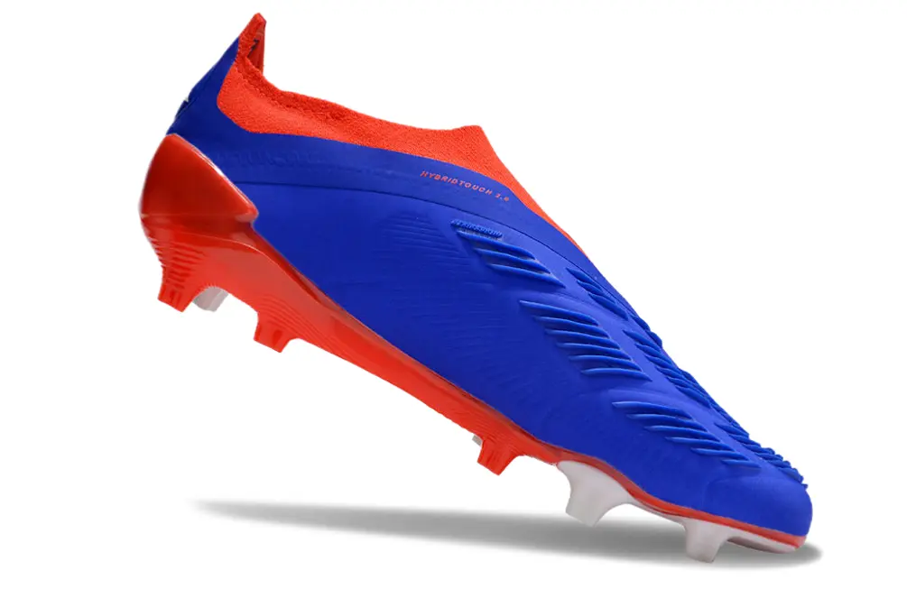 Adidas Predator Elite Laceless FG - Blue/Vibrant Cyan/Fiery Coral