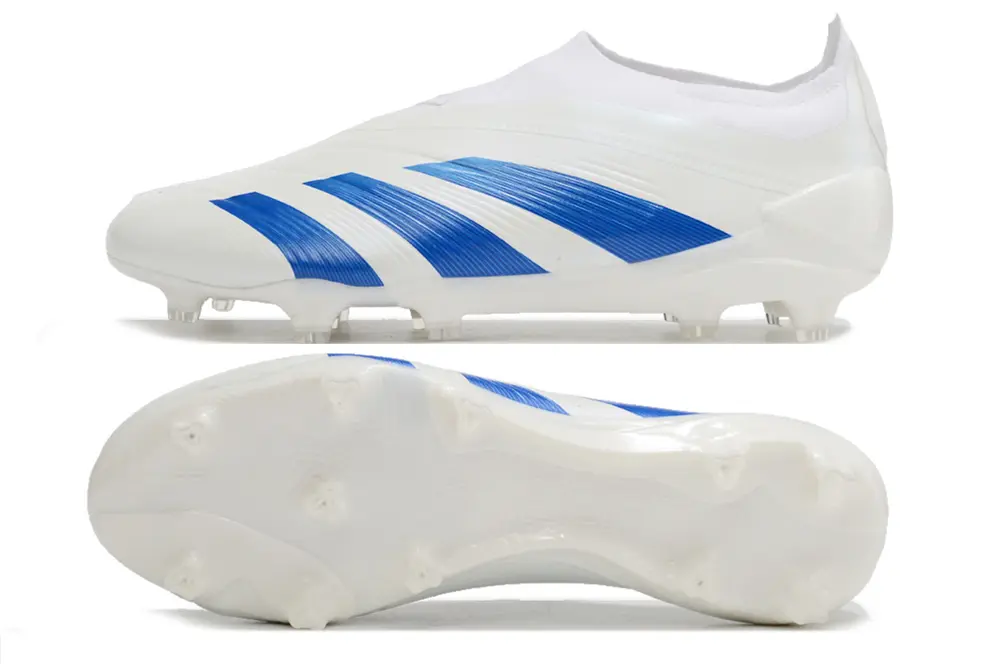 Adidas Predator Elite Laceless FG - White/Royal Blue/White