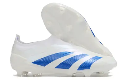 Adidas Predator Elite Laceless FG - White/Royal Blue/White