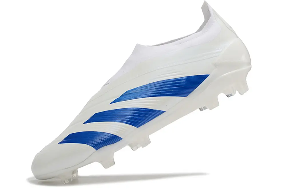 Adidas Predator Elite Laceless FG - White/Royal Blue/White