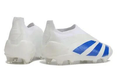 Adidas Predator Elite Laceless FG - White/Royal Blue/White