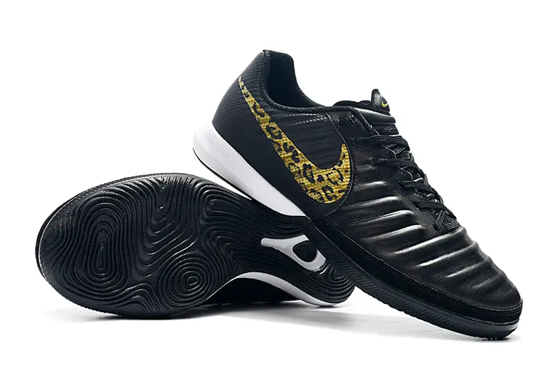 Nike TiempoX Finale IC - Black/Gold Leopard/Black