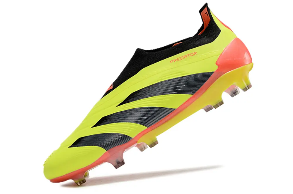 Adidas Predator Elite Laceless FG - Yellow/Fluorescent Yellow/Black