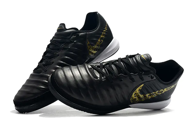 Nike TiempoX Finale IC - Black/Gold Leopard/Black