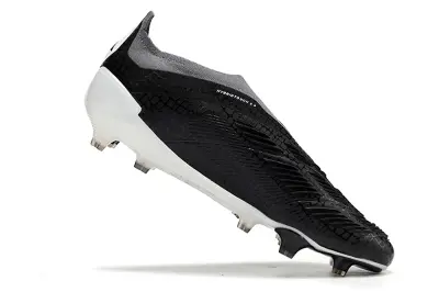 Adidas Predator Elite Laceless FG - Black/Elegant Black/Crips White