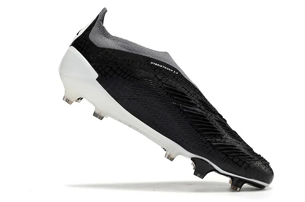 Adidas Predator Elite Laceless FG - Black/Elegant Black/Crips White