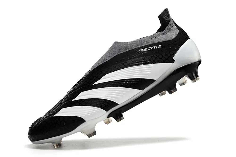 Adidas Predator Elite Laceless FG - Black/Elegant Black/Crips White
