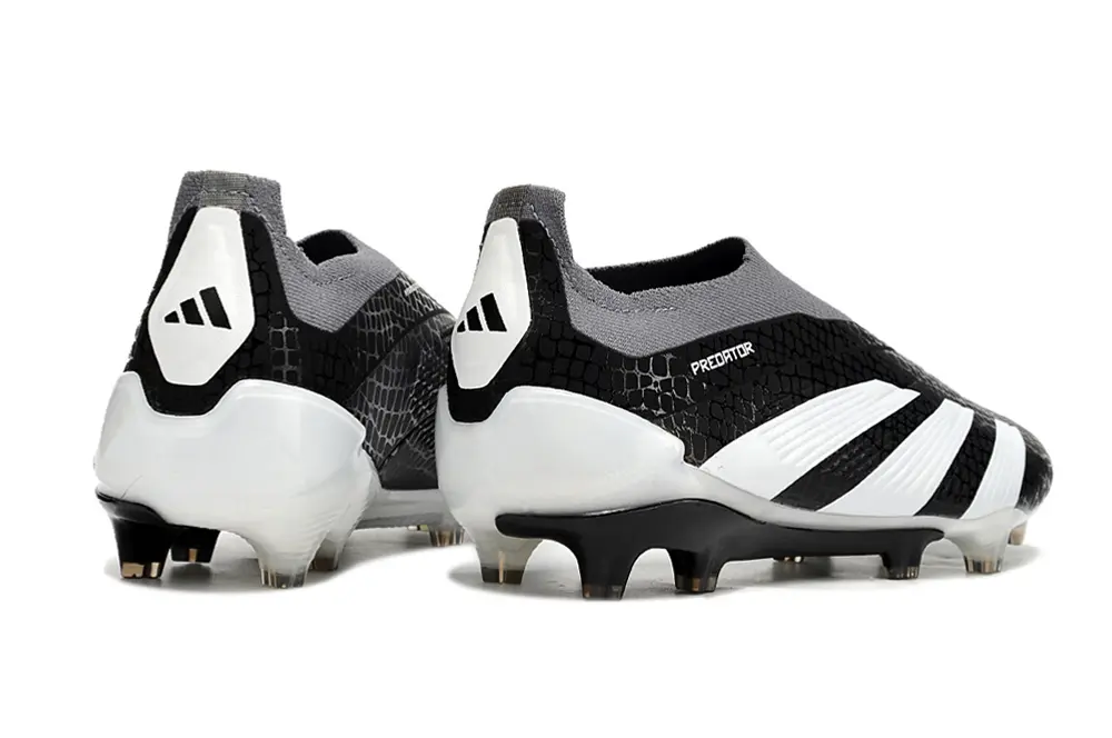 Adidas Predator Elite Laceless FG - Black/Elegant Black/Crips White