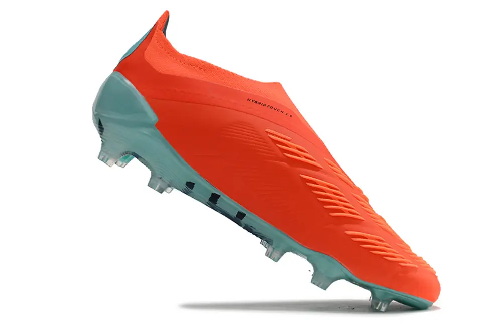 Adidas Predator Elite Laceless FG - Orange/Coral Glow/Turquoise Blue