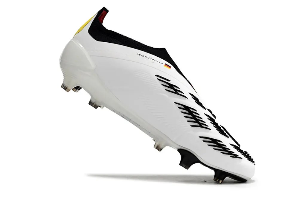 Adidas Predator Elite Laceless FG - White/Red/Yellow