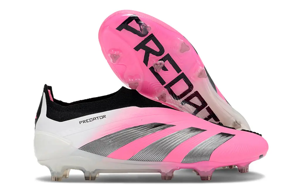 Adidas Predator Elite Laceless FG - Pink/Luminous Pink/Pearl White