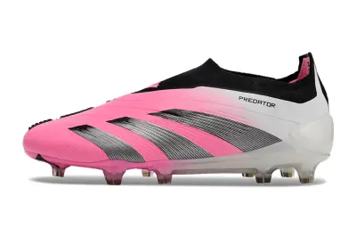 Adidas Predator Elite Laceless FG - Pink/Luminous Pink/Pearl White