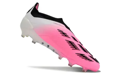 Adidas Predator Elite Laceless FG - Pink/Luminous Pink/Pearl White