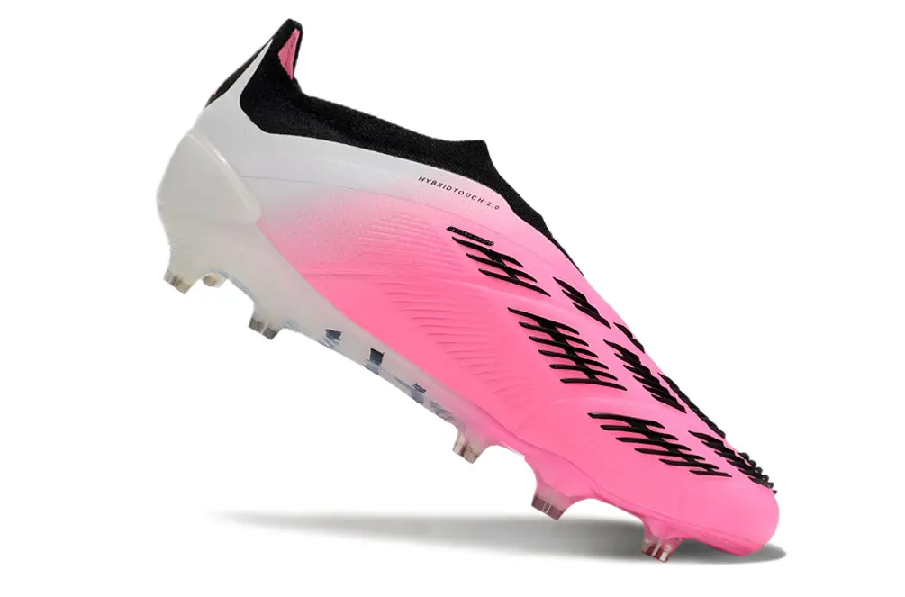 Adidas Predator Elite Laceless FG - Pink/Luminous Pink/Pearl White