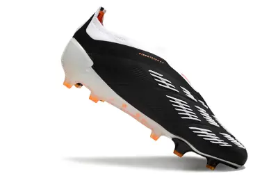 Adidas Predator Elite Laceless FG - Black/Electric Orange/White