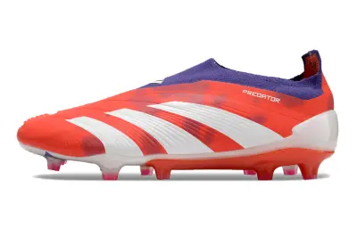 Adidas Predator Elite Laceless FG - Red/Vibrant Red/Deep Purple