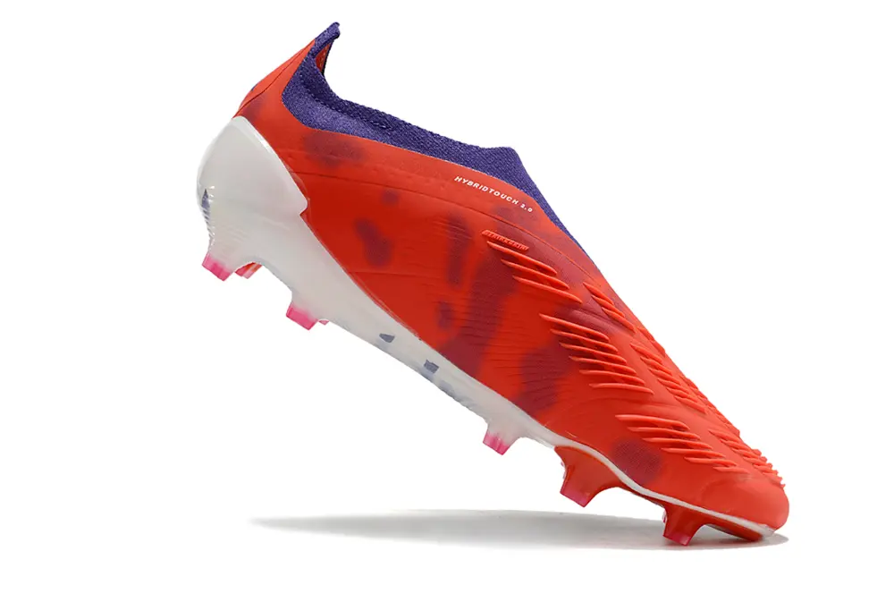 Adidas Predator Elite Laceless FG - Red/Vibrant Red/Deep Purple