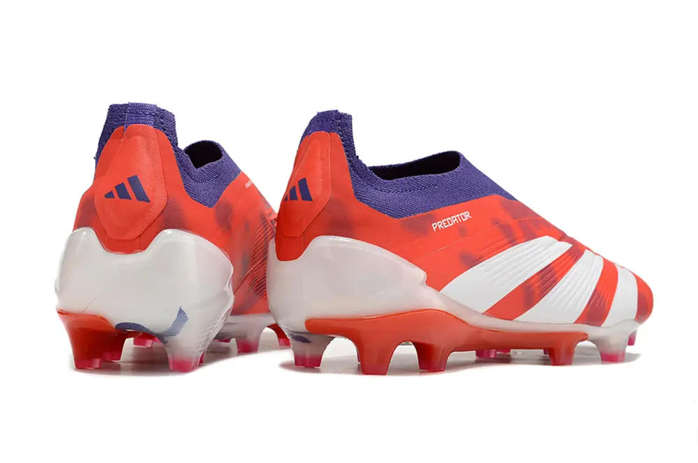 Adidas Predator Elite Laceless FG - Red/Vibrant Red/Deep Purple
