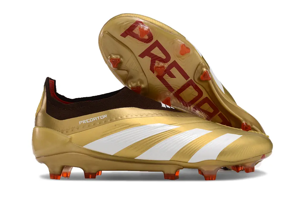 Adidas Predator Elite Laceless FG - Black/Neon Green/Blue