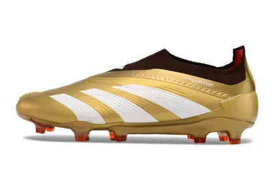 Adidas Predator Elite Laceless FG - Black/Neon Green/Blue