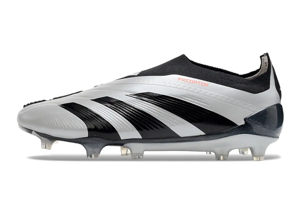 Adidas Predator Elite Laceless FG - Black/Classic White/Power Red