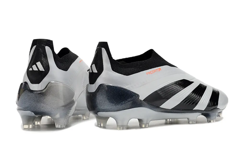 Adidas Predator Elite Laceless FG - Black/Classic White/Power Red