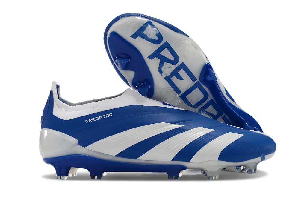 Adidas Predator Elite Laceless FG - Blue/Electric Blue/White