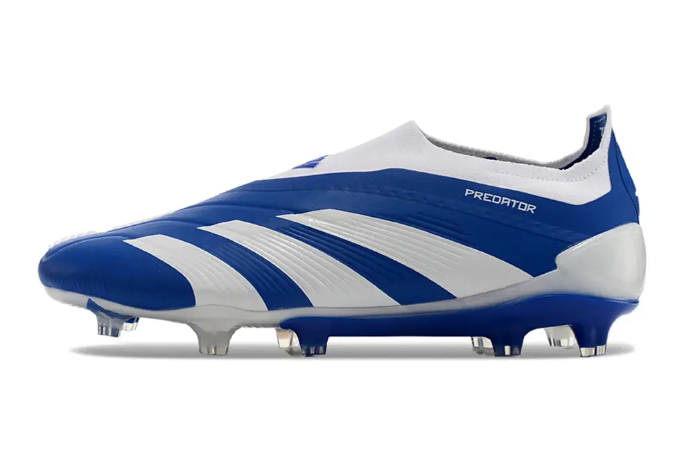 Adidas Predator Elite Laceless FG - Blue/Electric Blue/White