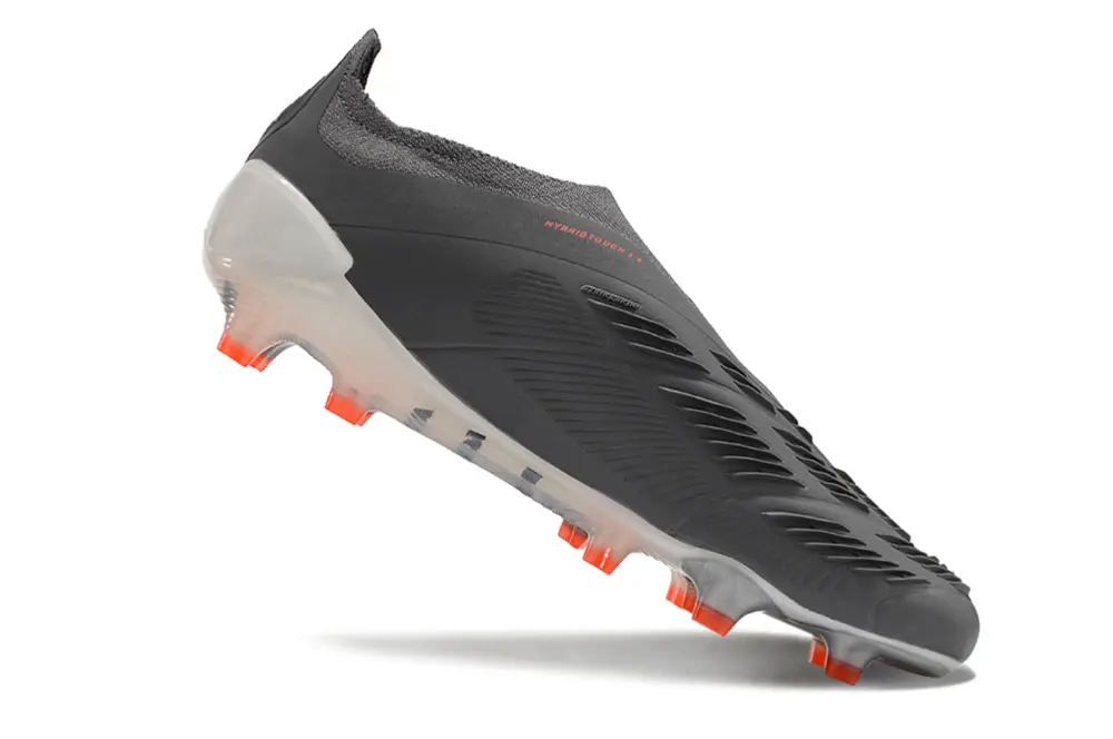 Adidas Predator Elite Laceless FG - Gray/White/Orange