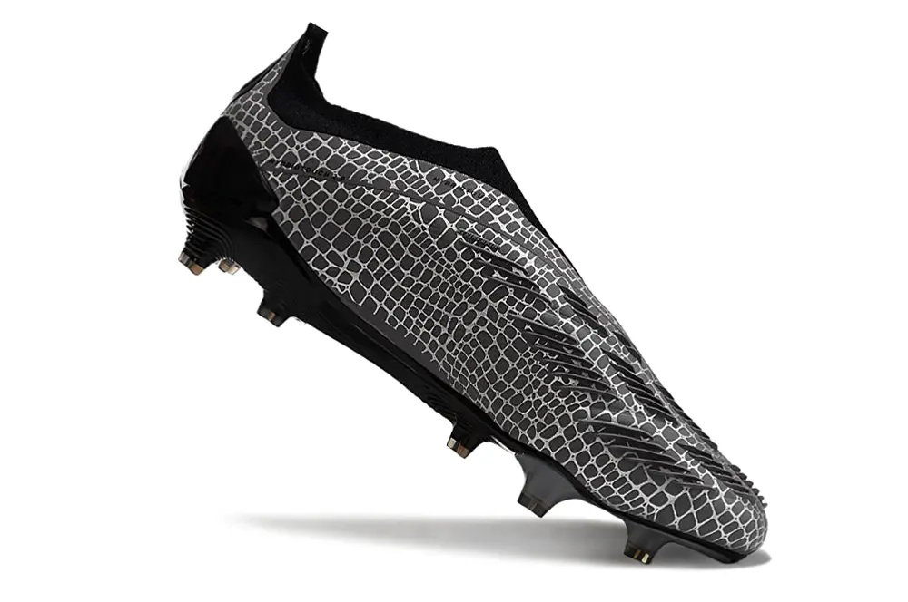 Adidas Predator Elite Laceless FG - Grey/Black/White