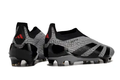 Adidas Predator Elite Laceless FG - Grey/Black/White