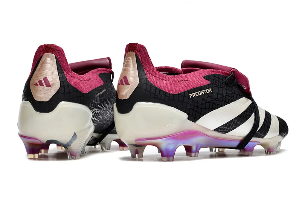 Adidas Predator Elite Foldover Tongue FG - Black/Crimson Red/White
