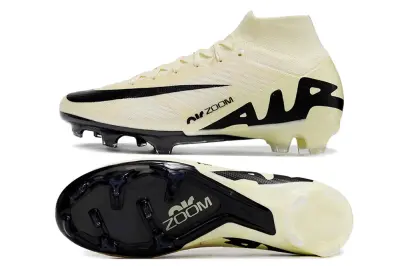 Nike Air Zoom Mercurial Superfly 9 Elite FG - Cream/Sleek Black/Soft Cream