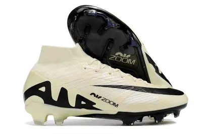 Nike Air Zoom Mercurial Superfly 9 Elite FG - Cream/Sleek Black/Soft Cream