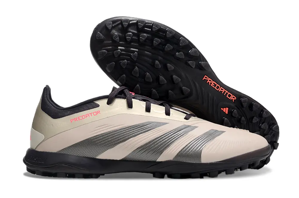 Adidas Predator 24 Elite TF - Beige/Soft Sand/Graphite Black