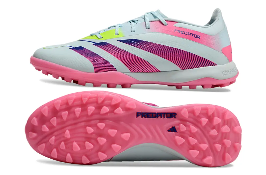 Adidas Predator 24 Elite TF - Blue/Neon Green/Pink