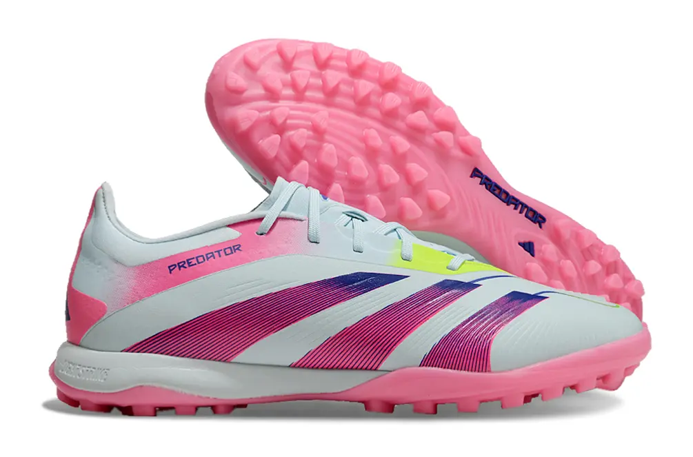 Adidas Predator 24 Elite TF - Blue/Neon Green/Pink