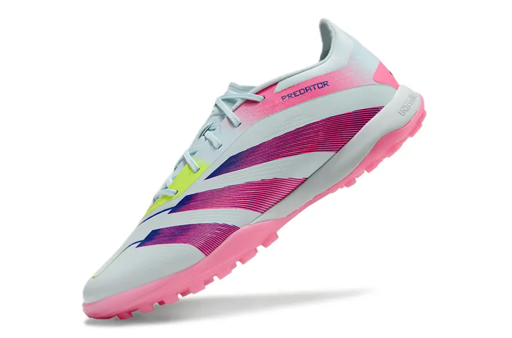 Adidas Predator 24 Elite TF - Blue/Neon Green/Pink