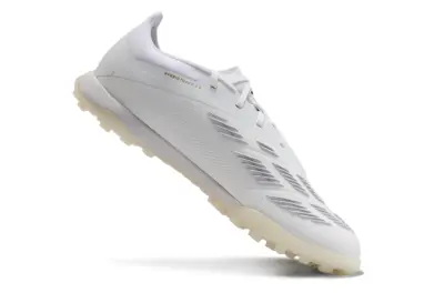 Adidas Predator 24 Elite TF - White/Gold Accents/Clean White