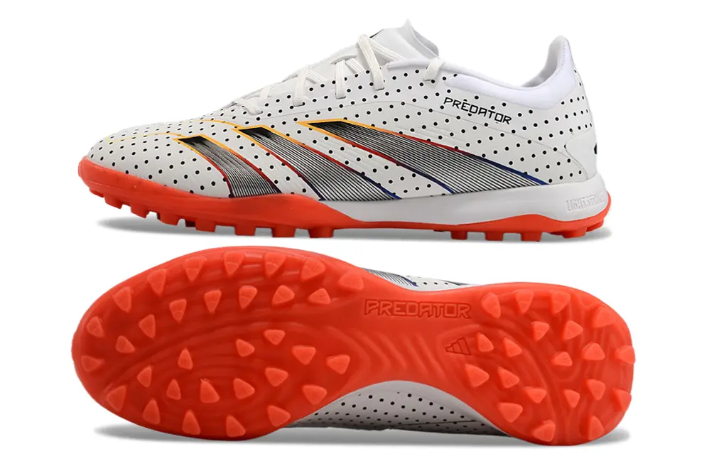 Adidas Predator 24 Elite TF - White/Fiery Orange/Sleek Black