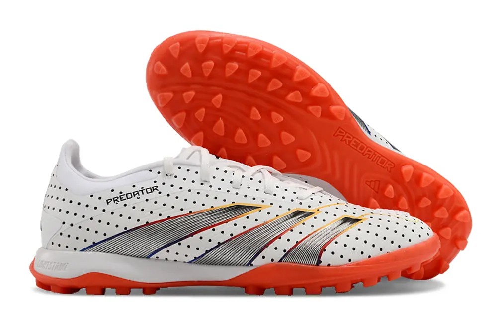 Adidas Predator 24 Elite TF - White/Fiery Orange/Sleek Black
