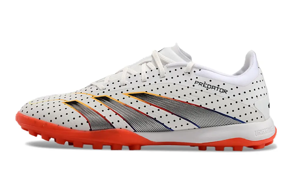 Adidas Predator 24 Elite TF - White/Fiery Orange/Sleek Black