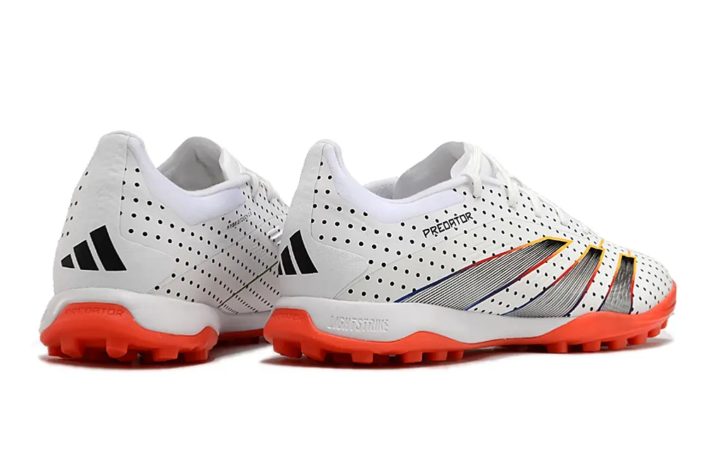 Adidas Predator 24 Elite TF - White/Fiery Orange/Sleek Black