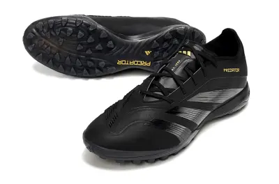 Adidas Predator 24 Elite TF - Black/Dazzling Black/Metallic Gold