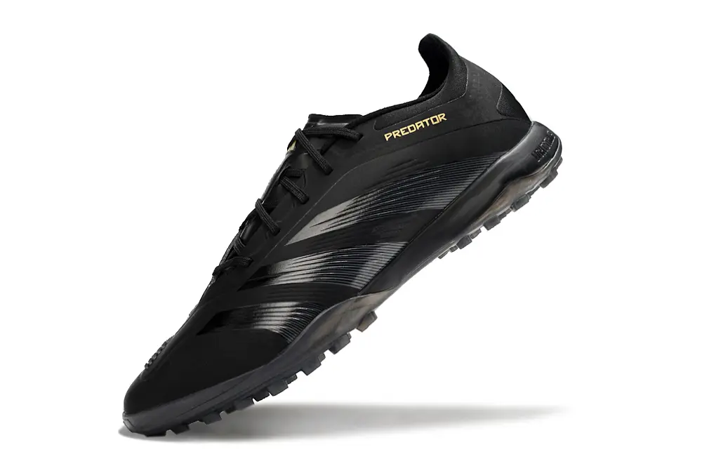 Adidas Predator 24 Elite TF - Black/Dazzling Black/Metallic Gold