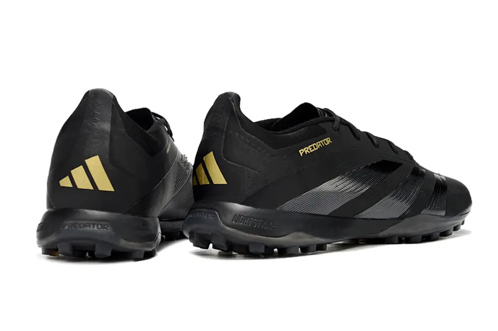 Adidas Predator 24 Elite TF - Black/Dazzling Black/Metallic Gold